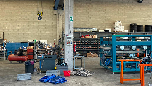 Bonifica capannone industriale a Modena